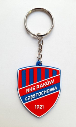 Rks Rakow Czestochowa Emblem Gum Keyring Official Product Keyrings