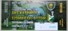 GKS Katowice - Szombierki Bytom IV League match ticket (07.06.2006)
