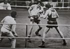 The XXth European Boxing Championships Belgrad 1973. Final fight of light weight Tomczyk - Cutov