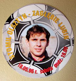 Stomil Olsztyn- Zaglebie Lubin 18.05.1996 - Ekstraklasa match ticket
