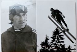 Tadeusz Pawlusiak (ski-jumping) XII Winter Olympic Games Innsbruck 1976 postcard