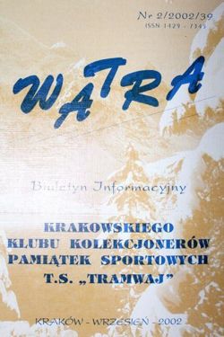 "Watra" - Bulletin of Sport Collectors Association TS Tramwaj nr 2(39)/2002