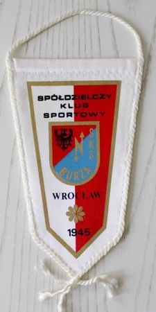 SKS Burza Wroclaw (volleyball team) pennant | Pennants \ Polish Clubs