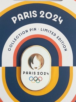 Summer Olympic Games Paris 2024 Official Logo Badge (official Licensed ...