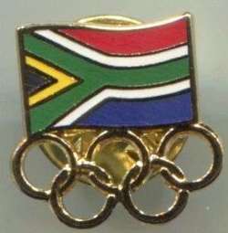 South African Olympic Committee badge pin | Badges \ Others Olympic ...