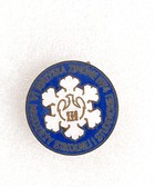  6th Winter Games for School and Student Youth 1974 badge (enamel)