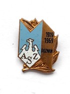 50 years of Academic Sport Club Poznan 1919-1969 badge (enamel)