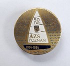 50 years of Academic Sport Club Poznan 1934-1984 badge (lacquer)