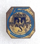 65 years of Poznan Academic Sport Association 1919-1984 badge (lacquer)