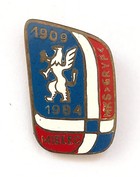 75 years of MKS Gryf Mielec 1909-1984 badge (enamel)