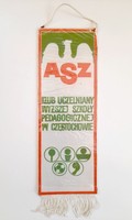 AZS Sport Club of the Pedagogical University of Częstochowa pennant