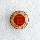 BSG Einheit Wernigerode badge (East Germany, epoxy)