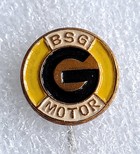 BSG Motor Geithain badge (East Germany, lacquer)