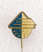 Bakony Vegyesz TC badge (epoxy, signature)