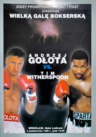 Boxing Fight Andrzej Golota vs Tim Witherspoon (Wroclaw, 2.10.1998) official programme