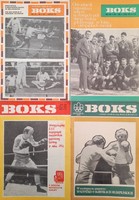 Boxing monthly magazine 1973-1976 (set of 4 issues)