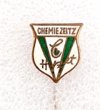Chemie Zeitz badge (East Germany, enamel)