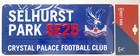 Crystal Palace FC - Selhurst Park street sign (official product)