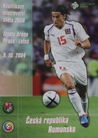 Czech - Romania, World Cup 2006 Qualifier (09.10.2004) Official Programme