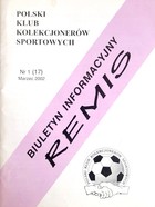 Draw - Bulletin of Polish Sport Souvenirs Collectors Club - volume 1 (17) March 2002