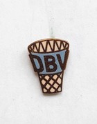 East Germany Basketball Association badge (enamel)
