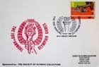 Envelope of the 100th Annual Olympian Games (Great Britain) with FDC stamps