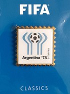 FIFA World Cup Historic Marks - Argentina 1978. FIFA Classics pin (Official Licensed Product)