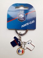 PORTE CLES / KEY RING - MAILLOT DE FOOTBALL - EQUIPE DE FRANCE -  INTERMARCHE