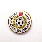 Friends of the Seniors' Club of Lodz District Football Associaton pin badge (official product)