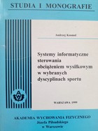 IT systems for controlling exercise load in selected sports disciplines