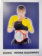 Iwona Guzowska (kickboxing) postcard