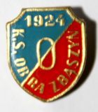 KS Obra Zbaszyn crest badge (lacquer)