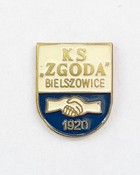 KS Zgoda Bielszowice badge (lacquer)