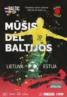 Lithuania - Estonia, Baltic Cup (29.05.2016) Official Programme