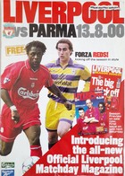 Liverpool FC - AC Parma friendly match official programme (13.8.2000)