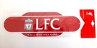 Liverpool FC colour retro years street sign (official product)