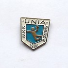 MKS Unia Knurow handball team badge (lacquer)