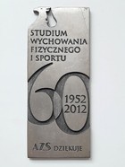 Medal 60 years of the School of Physical Education and Sport 1952-2012