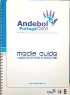 Men's Handball World Championship Portugal 2003 official Media Guide
