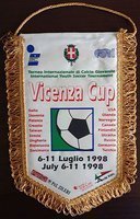 Pennant  International Youth Soccer Tournament Vicenza Cup 6-11.07.1998 (Italy)