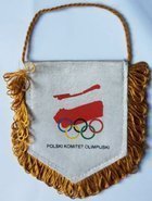 Pennant Polish Olympic Committee Olympic Seminar Warszawa 98
