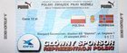 Poland - Norway U-21 friendly match ticket (21.08.2002)