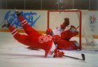 Postcard Winter Olympic Games Nagano 1998 ice hockey (official product)