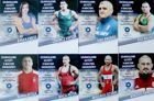 Postcards Hungarian wrestlers (13 items)