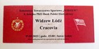 RTS Widzew Lodz - KS Cracovia PKO BP Ekstraklasa match (17.9.2023) collector's ticket