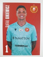 Rafal Gikiewicz - Widzew Lodz season 2024-25 photo (official product)