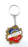 Rapid Wien old, historic crest PVC keyring (Official Licensed Product)