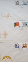 Set of 3 FDC Envelopes Summer Olympic Games Seoul 1988 (Poland)