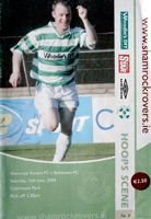 Shamrock Rovers FC - Bohemians FC Premier Division (12.06.2004) official programme