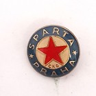 CZECH SK SLAVIA PRAHA & TURKEY BESIKTAS BJK 1903 FOOTBALL SOCCER CLUB PIN  BADGE